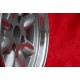 Triumph Minilite 7x15 ET0 4x114.3 silver/diamond cut 240Z, 260Z, 280Z, 280 ZX cerchio llanta felge wheel jante