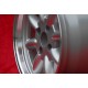 Triumph Minilite 7x15 ET0 4x114.3 silver/diamond cut 240Z, 260Z, 280Z, 280 ZX cerchio llanta felge wheel jante