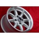 Triumph Minilite 7x15 ET0 4x114.3 silver/diamond cut 240Z, 260Z, 280Z, 280 ZX cerchio llanta felge wheel jante