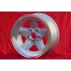 Mercedes Penta 8x16 ET11 5x112 silver/diamond cut 107 108 109 116 123 126 cerchio wheel jante llanta felge 