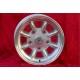 NSU Minilite 7x13 ET14.5 5x130 silver/diamond cut NSU  TT TTS, 110, 1200C, Wankelspider   Honda S 800 only cerchio llanta jante 