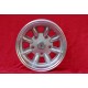 Felge NSU Minilite 7x13 ET-7 5x130 silver/diamond cut NSU  TT TTS, 110, 1200C, Wankelspider   Honda S 800 only b