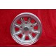 Felge NSU Minilite 7x13 ET-7 5x130 silver/diamond cut NSU  TT TTS, 110, 1200C, Wankelspider   Honda S 800 only b