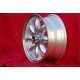 Volkswagen Minilite 5.5x13 ET18 4x100 silver/diamond cut 1502-2002tii, 3 E21 cerchi wheels jatnes llantas felgen