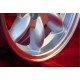 Volkswagen Minilite 5.5x13 ET18 4x100 silver/diamond cut 1502-2002tii, 3 E21 cerchi wheels jatnes llantas felgen