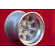 BMW Minilite 9x13 ET-12 4x100 silver/diamond cut 1502-2002 tii, 3 E21 only back axle cerchio wheel jante llanta Felge