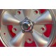 Volkswagen EMPI 5.5x15 ET10 5x205 silver/diamond cut Beetle -67, T1, T2a cerchio wheel jante felgen llanta