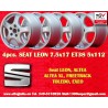 4 Felgen Cup 7.5x17 5x112 Audi Volkswagen Audi  Audi 80 B4 A3 S3 8V 8P A3 Cabrio 8P A4 S4 B5 8E A6 S6 4B 100 200 A6 S4 S