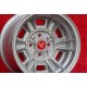 Fiat Cromodora CD66 7x13 ET10 8x13 ET-3 4x98 silver 124 Spider, Coupe, X1 9 cerchi wheels llantas jantes felgen