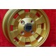 Lancia Cromodora 6x14 ET22.5 4x130 gold Fulvia, 2000 cerchi wheels jantes llantas felgen