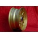 Lancia Cromodora 6x14 ET22.5 4x130 gold Fulvia, 2000 cerchi wheels jantes llantas felgen