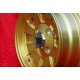 Lancia Cromodora 6x14 ET22.5 4x130 gold Fulvia, 2000 cerchi wheels jantes llantas felgen