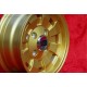 Lancia Cromodora 6x14 ET22.5 4x130 gold Fulvia, 2000 cerchi wheels jantes llantas felgen