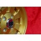 Lancia Cromodora 6x14 ET22.5 4x130 gold Fulvia, 2000 cerchi wheels jantes llantas felgen
