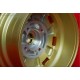 Lancia Cromodora 6x14 ET22.5 4x130 gold Fulvia, 2000 cerchi wheels jantes llantas felgen
