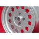 Alfa Romeo Ronal 7x15 ET25 4x98 silver Alfetta, Alfetta GT   GTV, 33, 75 1.6i, 1.8i, 2.0TDI, 90, 155, Fiat wheel cerchio jante l