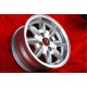 Skoda Minilite 5.5x13 ET23 4x130 silver/diamond cut MB1000, MB1100, 105, 110, 120, 130 cerchio wheel felge jante llanta
