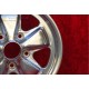 Porsche Fuchs 6x15 ET36 5x130 fully polished 911 -1989, 914 6, 944 -1986, 924 turbo-Carrera GT cerchio wheel llanta jante felge