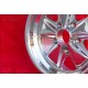Porsche  Fuchs 7x15 ET23.3 5x130 fully polished 911 -1989, 914 6, 944 -1986, 924 turbo-Carrera GT cerchio wheel jante llanta fel