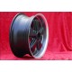 Porsche  Fuchs 7x15 ET47 5x130 matt black/diamond cut 911 -1971 back axle cerchio wheel jante llanta felge