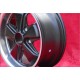 Porsche  Fuchs 7x15 ET47 5x130 matt black/diamond cut 911 -1971 back axle cerchio wheel jante llanta felge