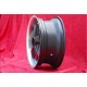 Porsche  Fuchs 7x15 ET47 5x130 matt black/diamond cut 911 -1971 back axle cerchio wheel jante llanta felge
