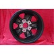 Porsche  Fuchs 7x15 ET47 5x130 matt black/diamond cut 911 -1971 back axle cerchio wheel jante llanta felge