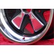 Porsche  Fuchs 7x15 ET23.3 5x130 RSR style 911 -1989, 914 6, 944 -1986, 924 turbo-Carrera GT llanta felge jante cerchi wheel