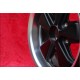 Felge Porsche  Fuchs 6x15 ET36 5x130 matt black/diamond cut 356 C SC, 911 -1989, 914 6
