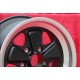 Porsche  Fuchs 8x16 ET23.3 5x130 matt black/diamond cut 911 SC, Carrera -1989, 944 -1986 back axle, turbo  cerchio wheel jante l