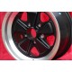 Porsche  Fuchs 8x16 ET23.3 5x130 matt black/diamond cut 911 SC, Carrera -1989, 944 -1986 back axle, turbo  cerchio wheel jante l