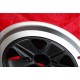 Porsche  Fuchs 8x16 ET23.3 5x130 matt black/diamond cut 911 SC, Carrera -1989, 944 -1986 back axle, turbo  cerchio wheel jante l