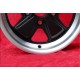 Felge Porsche  Fuchs 7x15 ET23.3 5x130 matt black/diamond cut 911 -1989, 914 6, 944 -1986, 924 turbo-Carrera GT