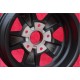 cerchio Porsche  Fuchs 7x15 ET23.3 5x130 matt black/diamond cut 911 -1989, 914 6, 944 -1986, 924 turbo-Carrera GT