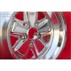 Porsche Fuchs 8x16 ET10.6 5x130 fully polished 911 SC, Carrera -1989, turbo -1987 only back axle cerchio wheel jante llanta felg