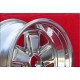 Porsche Fuchs 8x16 ET10.6 5x130 fully polished 911 SC, Carrera -1989, turbo -1987 only back axle cerchio wheel jante llanta felg