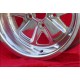 Porsche Fuchs 8x16 ET10.6 5x130 fully polished 911 SC, Carrera -1989, turbo -1987 only back axle cerchio wheel jante llanta felg