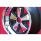 Porsche  Fuchs 8x16 ET10.6 5x130 RSR style 911 SC, Carrera -1989, turbo -1987 only back axle cerchio wheel llanta jante felgen
