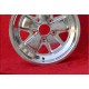 Porsche Fuchs 7x16 ET23.3 5x130 fully polished 911 -1989, 914 6, 944 -1986, turbo -1989 cerchio wheel llanta jante felge