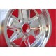 Porsche Fuchs 7x16 ET23.3 5x130 fully polished 911 -1989, 914 6, 944 -1986, turbo -1989 cerchio wheel llanta jante felge