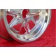Porsche Fuchs 7x16 ET23.3 5x130 fully polished 911 -1989, 914 6, 944 -1986, turbo -1989 cerchio wheel llanta jante felge