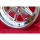 Porsche Fuchs 7x16 ET23.3 5x130 fully polished 911 -1989, 914 6, 944 -1986, turbo -1989 cerchio wheel llanta jante felge