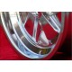 Porsche Fuchs 7x16 ET23.3 5x130 fully polished 911 -1989, 914 6, 944 -1986, turbo -1989 cerchio wheel llanta jante felge